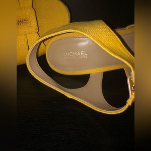 Michael Kors Yellow Sandals